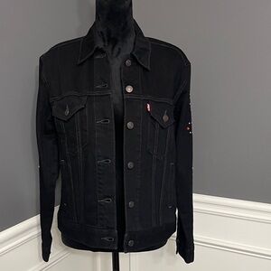 NWT, Levi's Premium Denim Studded Trucker Jacket